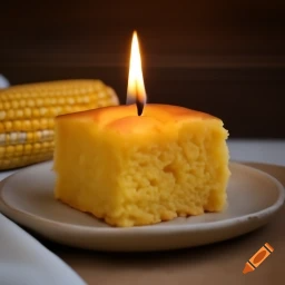 Cornbread Scented Soy Wax Candle